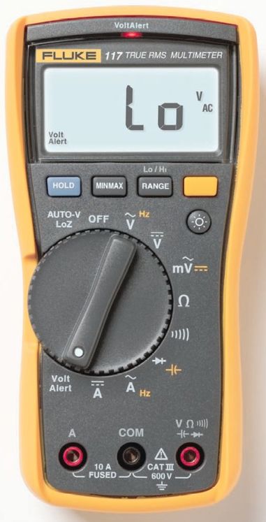 Multimètre numérique portable TRMS; 6000 points; précision de 0.5%