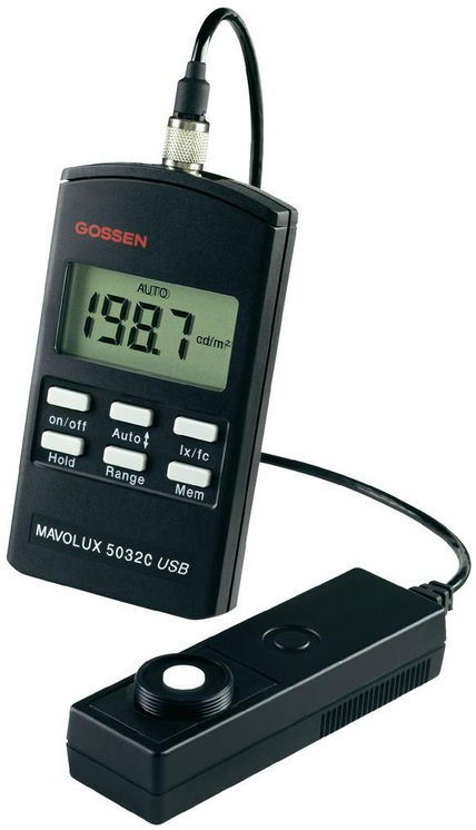 Luxmètre numérique USB de précision 0.1-199900 lux - classe C