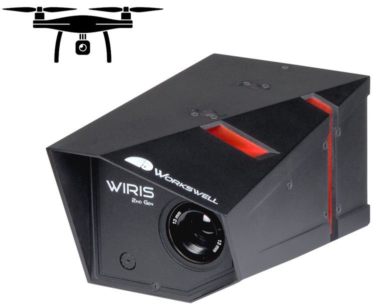 Caméra thermique pour drone, 640x512, 45°, 400g - 2nde Gen - Testoon Deals - PRODUIT DE DÉMO RECONDITIONNÉ
