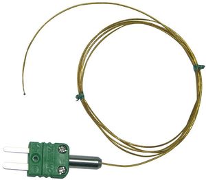 Sonde de température filaire souple, thermocouple K, 1m, -50/+285°C