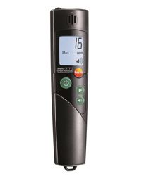 Détecteur de CO - 0-1999 ppm - +-3ppm, +-10% -  tr 30sec - Avec alarme - 1sec- 150h