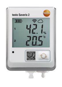 Enregistreur de données WiFi avec écran et sonde de température et d’humidité raccordable