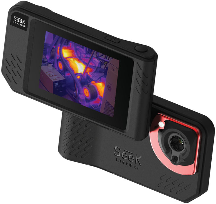 Caméra thermique compacte - 320x240 pixels, 57°, -40 à +330°C, 9Hz, <70mK - Fusion, Ecran tactile 3.5", WiFi