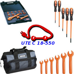 Kit outillage véhicule électrique/hybride, UTE C 18-550