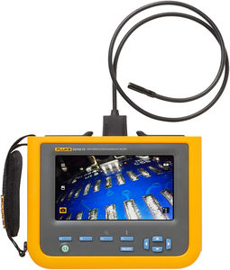 Caméra d'inspection haute définition, tête de caméra diam.8.5mm avec 2 angles, écran 7 pouces tactile - Fluke Connect