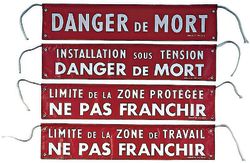 BANDEROLE TYPE A 1X0.20M