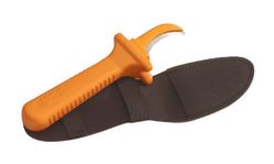 COUTEAU ISOLE à LAME COURBEE et