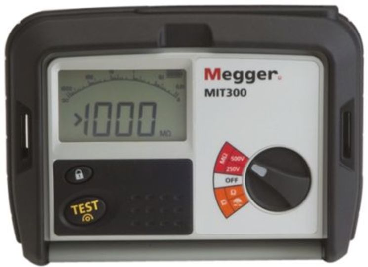 Isolamètre MIT300 250V/500V 999MOhms Voltmètre 600V