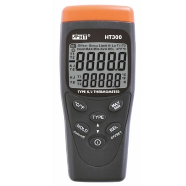 Thermomètre pour mesures de température avec sonde K/J
