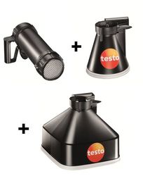 Kit de mesure de débit d´air en extraction et soufflage - Appareil multifonction, sonde sans-fil - bluetooth, USB