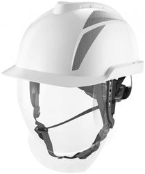 V-Gard 950, Casque avec écran intégré, Non Ventilé, Blanc