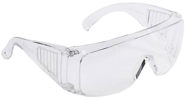 Lunettes de protection transparentes. EN166 CE