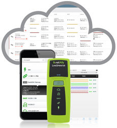 Testeur de réseau automatique avec POE & schémas câblage, resultats sur cloud & smartphone par wi-fi